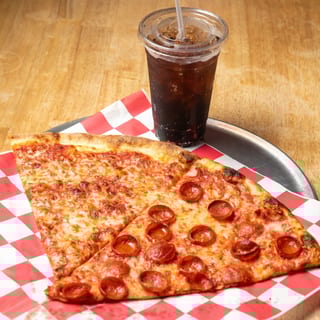 2 Slices and Soda
